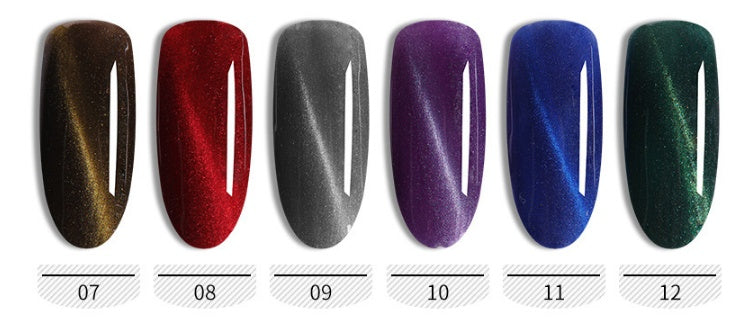 Ice Tou Katzenaugenkleber Nagellackkleber-Set Nagelgeschäft Exklusiv für Phototherapiekleber Netz Rot Beliebte Farbe
