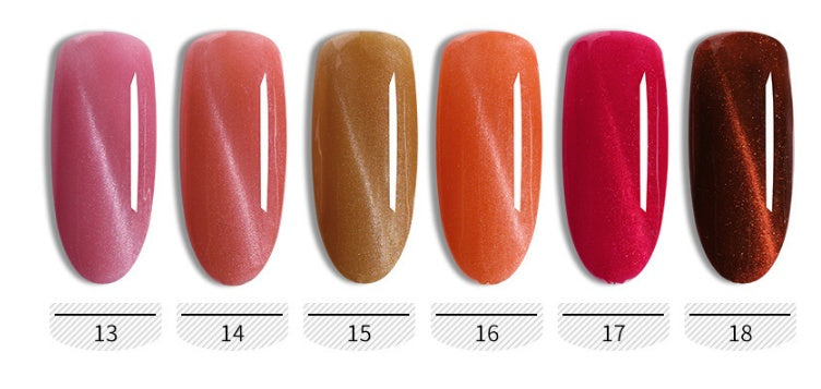 Ice Tou Katzenaugenkleber Nagellackkleber-Set Nagelgeschäft Exklusiv für Phototherapiekleber Netz Rot Beliebte Farbe