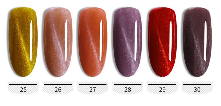 Ice Tou Katzenaugenkleber Nagellackkleber-Set Nagelgeschäft Exklusiv für Phototherapiekleber Netz Rot Beliebte Farbe