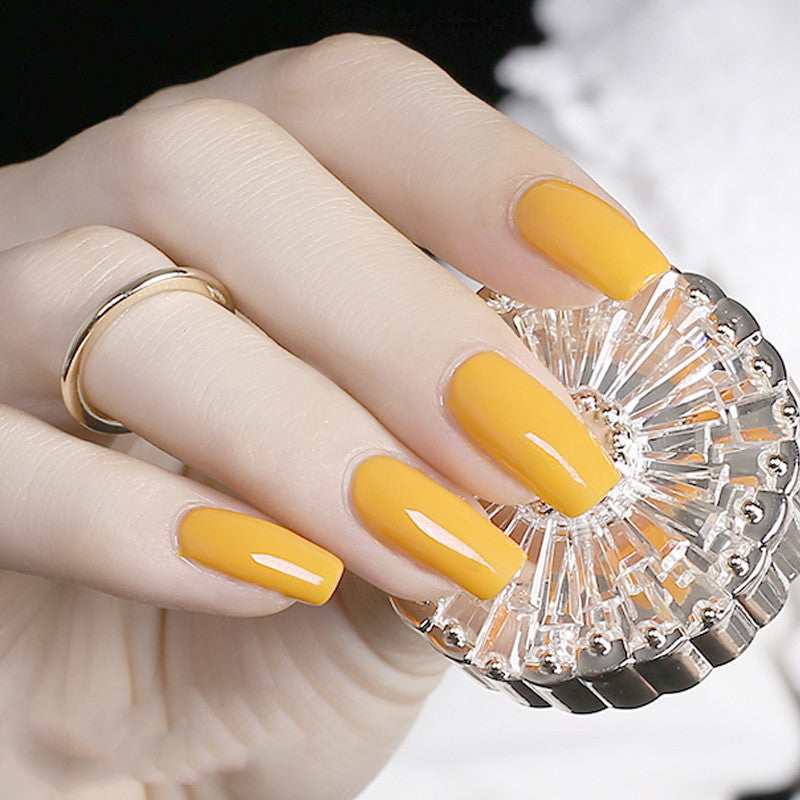 Mattierte Versiegelungsschicht Nagellackkleber Neue Farbe Beliebter Nagelladen Spezieller Phototherapie-Nagellack Kleine Flasche 15 ml