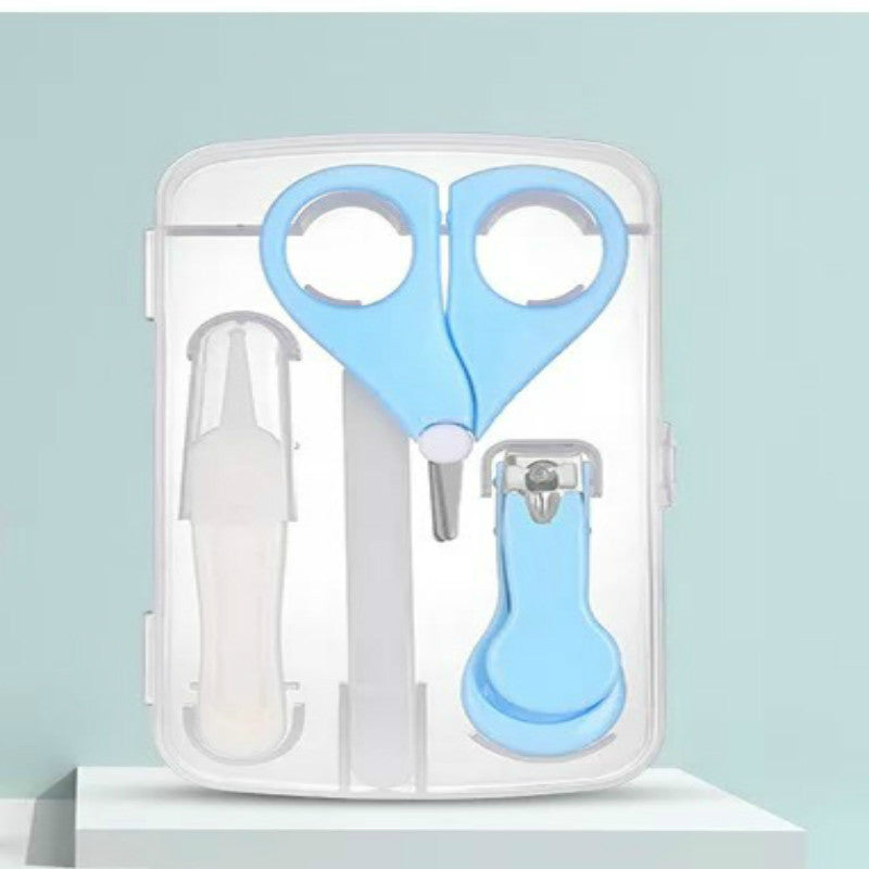 Baby-Nagelfeilen-Kombi-Set, Baby-Nagelknipser, vierteiliges Set, Baby-Sicherheits-Nagelknipser