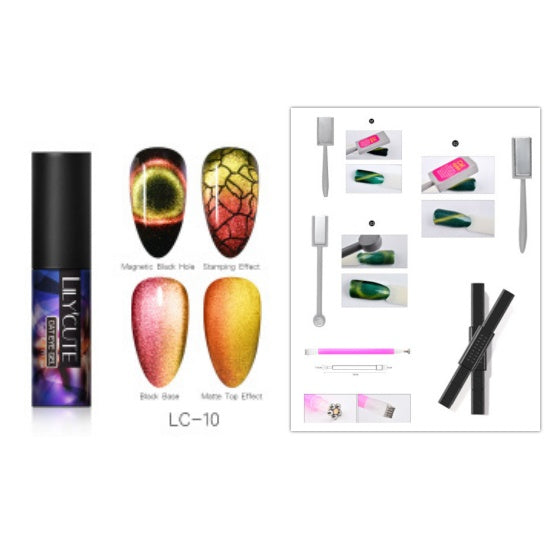 Magie Breite Cat Eye Nagellack