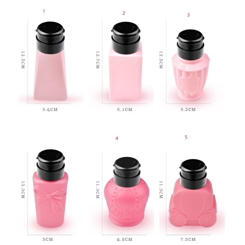 Nail Art Tools Supplies Pressflaschen Auslaufsichere leere Flaschen