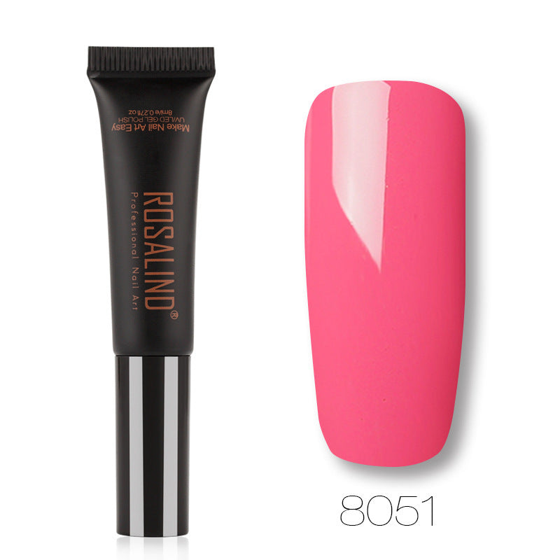 Einfarbiger Schlauch-Speed-Pinsel UV-Nagelkleber