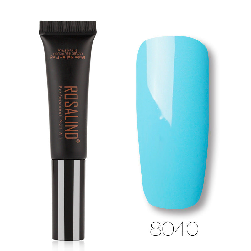 Einfarbiger Schlauch-Speed-Pinsel UV-Nagelkleber