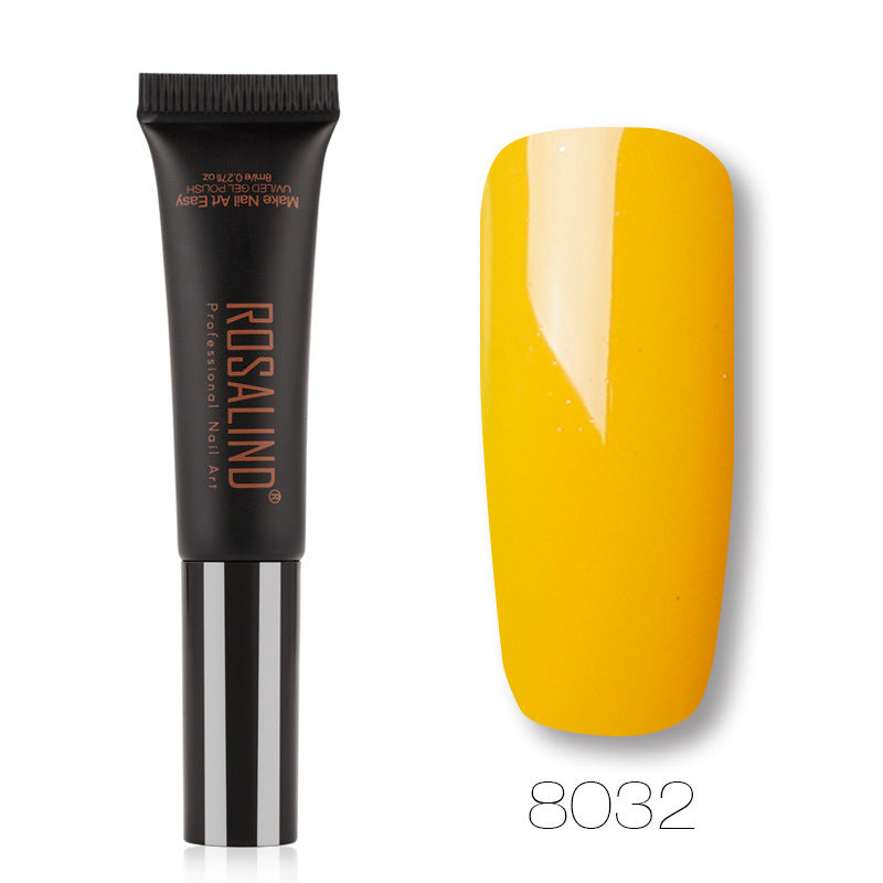 Einfarbiger Schlauch-Speed-Pinsel UV-Nagelkleber