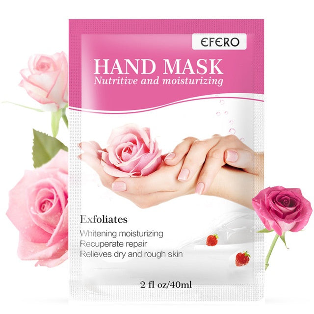 Feuchtigkeitsspendende Handmaske Pflegemaske