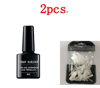 Fiber Builder Nagelgel Schnelle Aufbaureparatur Gebrochene Nägel Soak Off UV Gel