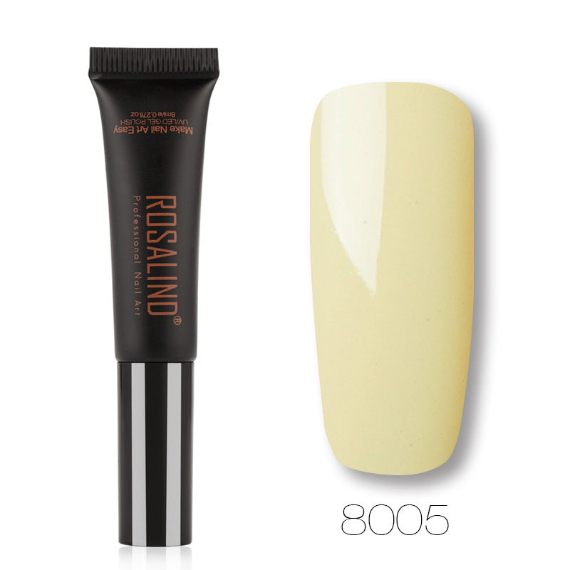 Einfarbiger Schlauch-Speed-Pinsel UV-Nagelkleber