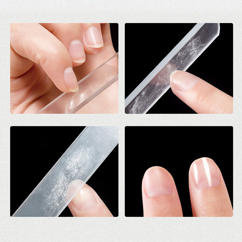 Nano Polishing Supply Glasnagellack Nagelfeile