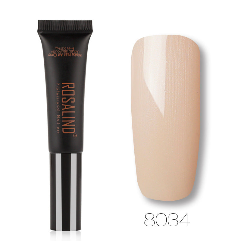 Einfarbiger Schlauch-Speed-Pinsel UV-Nagelkleber