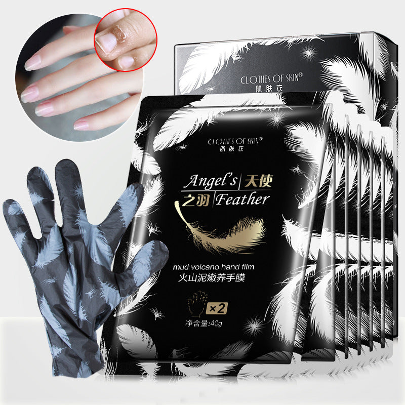 Vulkanische Schlamm-Handmaskenhandschuhe