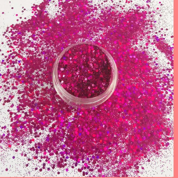 Nagelschmuck gemischter Pulverglitzer
