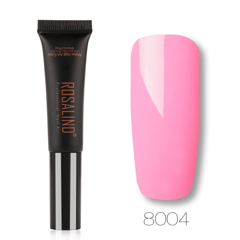 Einfarbiger Schlauch-Speed-Pinsel UV-Nagelkleber