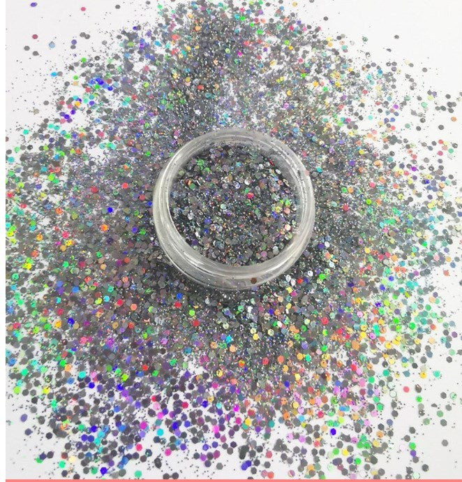 Nagelschmuck gemischter Pulverglitzer