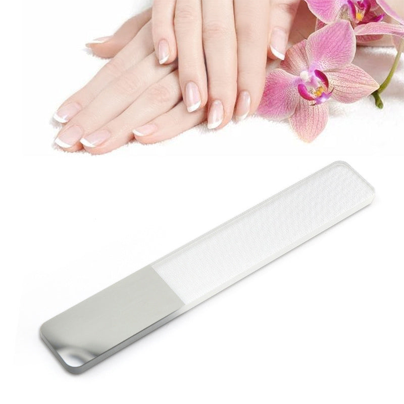Nano Polishing Supply Glasnagellack Nagelfeile