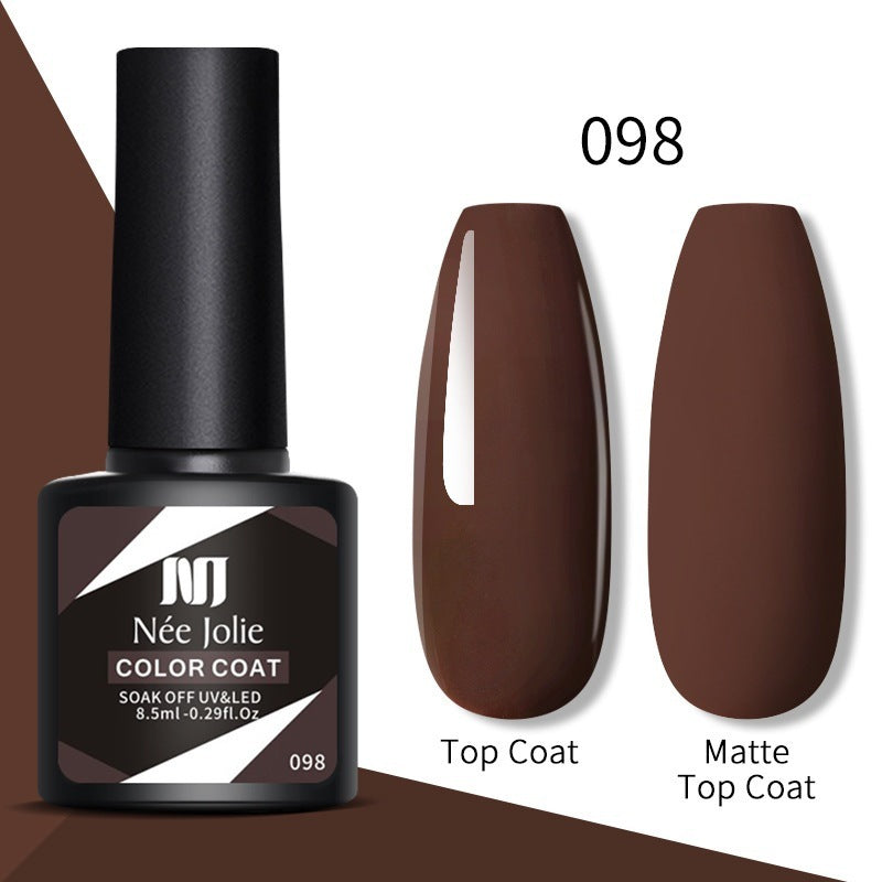 Glitzernder reflektierender Gel-Nagellack, Weihnachtsrot, UV