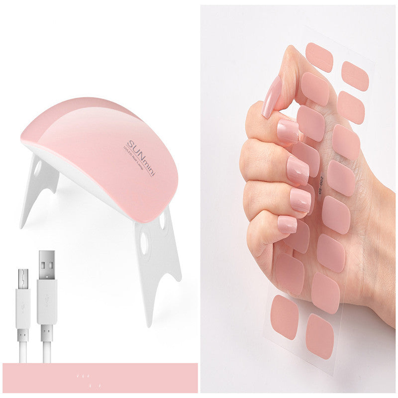 Selbstklebende Nagelsticker – 40 Designs, Farbmix | Gel-Look für Zuhause 2