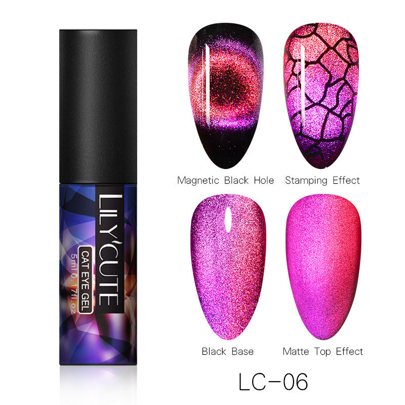 Magie Breite Cat Eye Nagellack