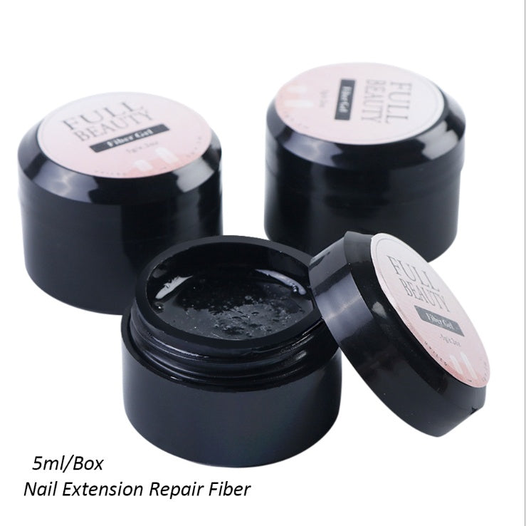 Gebrochener Reparaturkleber, Nagelfaser, Seidenverlängerungsgel, Fiberglas, Poly, UV-Builder-Gel, polnisches Maniküre-Kunst-Verlängerungswerkzeug