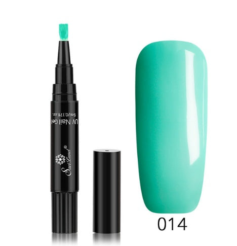 3 in 1 Gel Nagellack Stift Glitter One Step Nail Art Gel Polish Hybrid