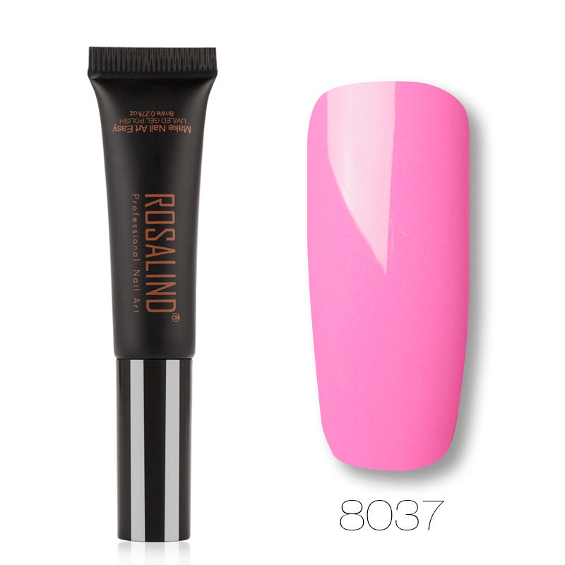 Einfarbiger Schlauch-Speed-Pinsel UV-Nagelkleber