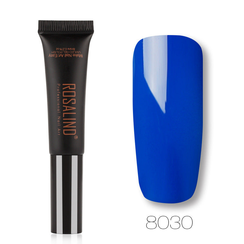 Einfarbiger Schlauch-Speed-Pinsel UV-Nagelkleber