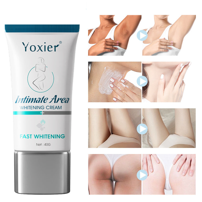 Aufhellende Creme für den Intimbereich, zur Aufhellung, Reparatur von Achselhöhlen, Ellenbogen und Gesäß, feuchtigkeitsspendend, nährend, Nicotinamid, Körperpflege