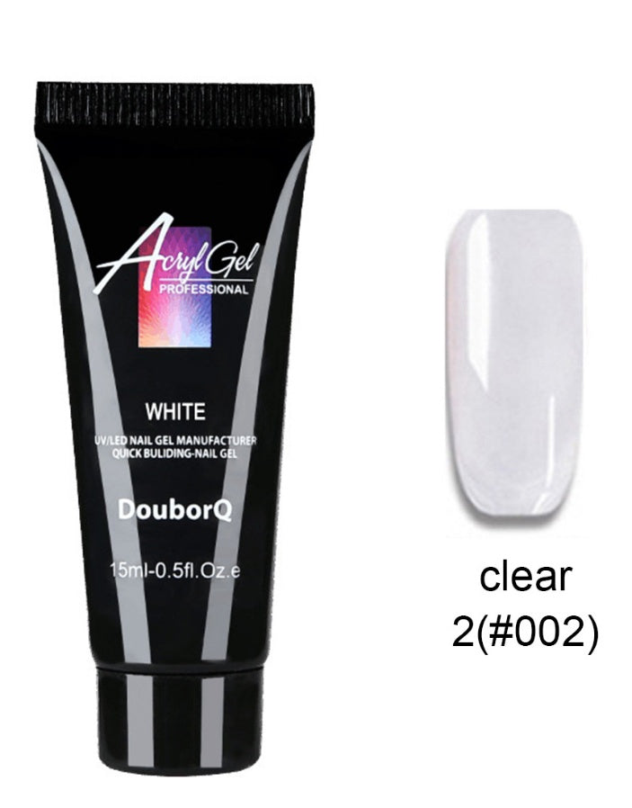 3-farbige Polygel-Pack-Formspitzen