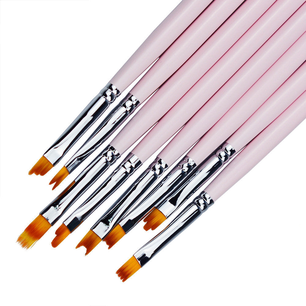 Nail Enhancement Tool Stift Blume 8 Zickzack Pinsel Farbe Malerei