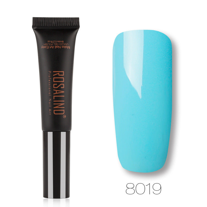 Einfarbiger Schlauch-Speed-Pinsel UV-Nagelkleber