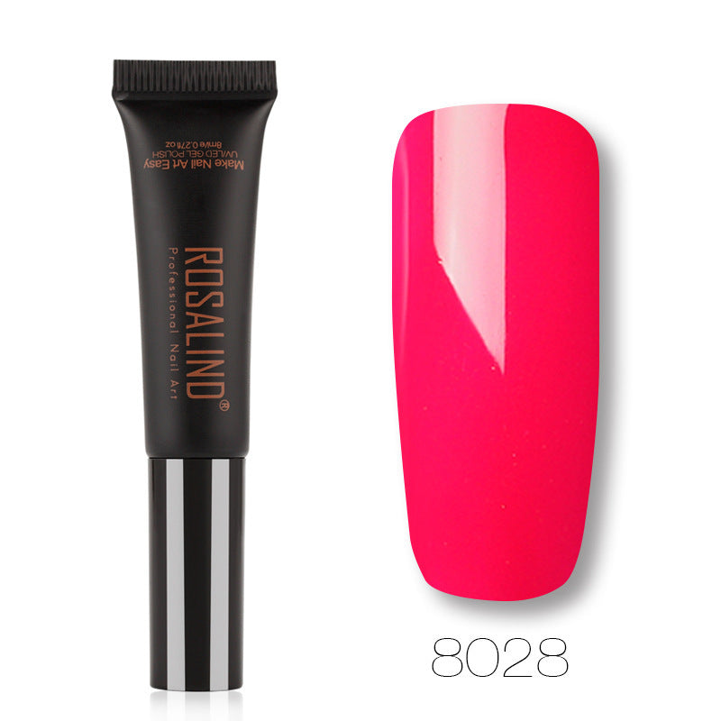 Einfarbiger Schlauch-Speed-Pinsel UV-Nagelkleber