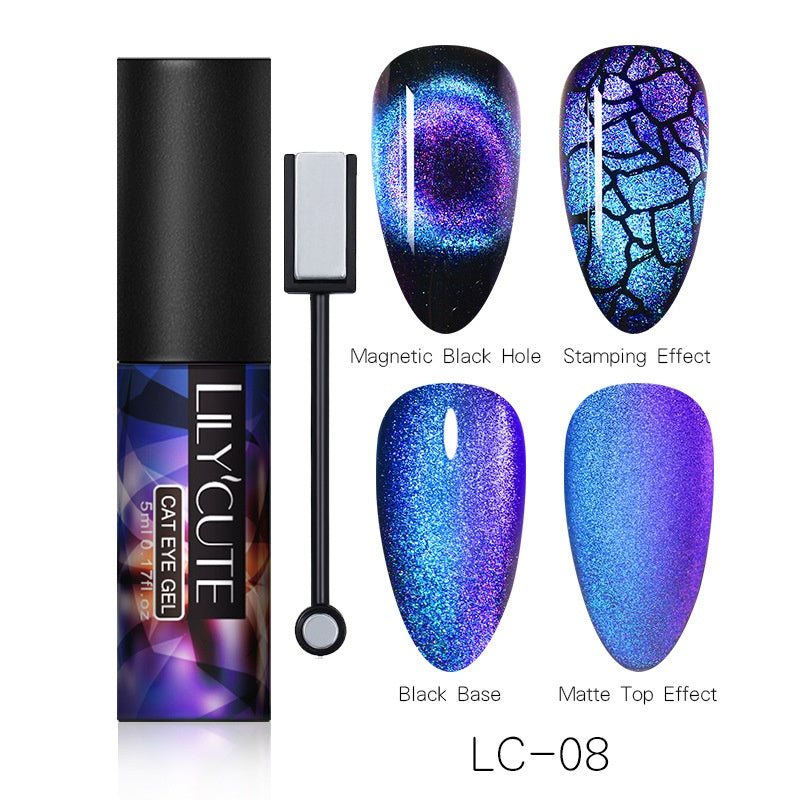 Magie Breite Cat Eye Nagellack