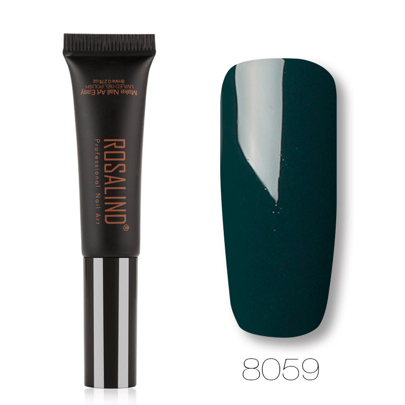 Einfarbiger Schlauch-Speed-Pinsel UV-Nagelkleber