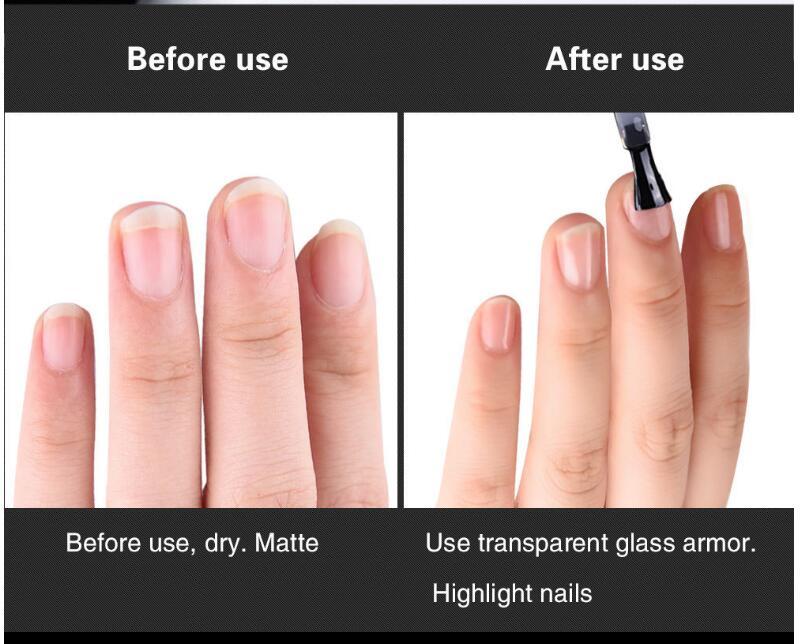 Nagellack superhell Einweg-Versiegelungsschicht ablösbare Klebeverbindung