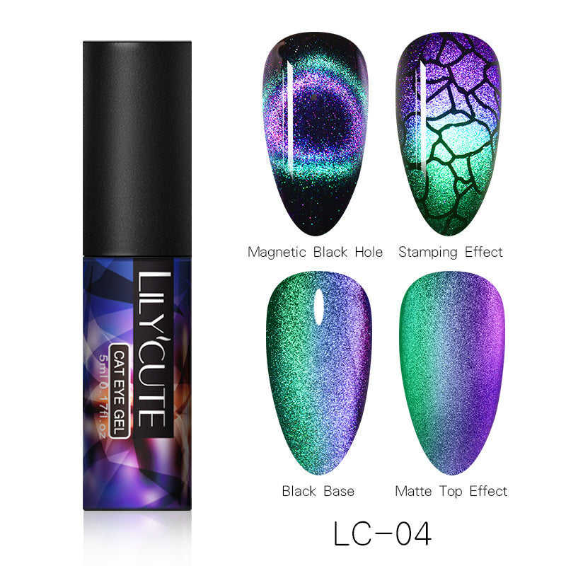Magie Breite Cat Eye Nagellack