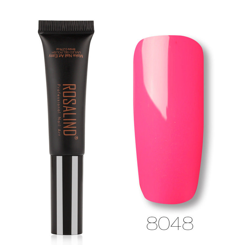 Einfarbiger Schlauch-Speed-Pinsel UV-Nagelkleber