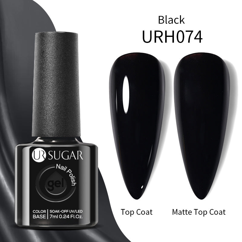 Matter Gel-Nagellack in Kleinblau