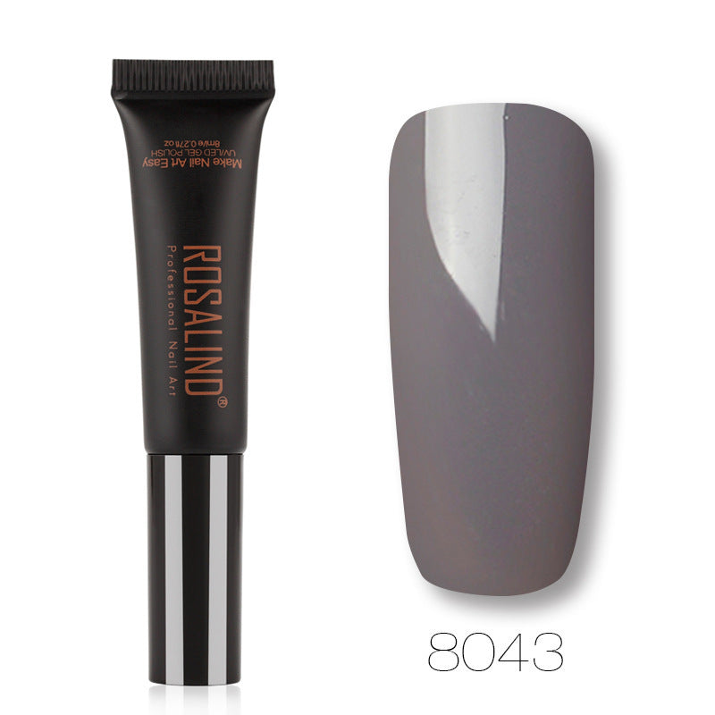 Einfarbiger Schlauch-Speed-Pinsel UV-Nagelkleber