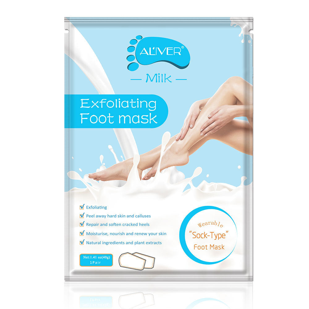Peeling-Fußmaske Milch Kokosnuss Ginseng