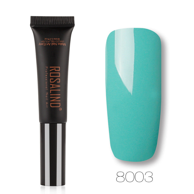 Einfarbiger Schlauch-Speed-Pinsel UV-Nagelkleber