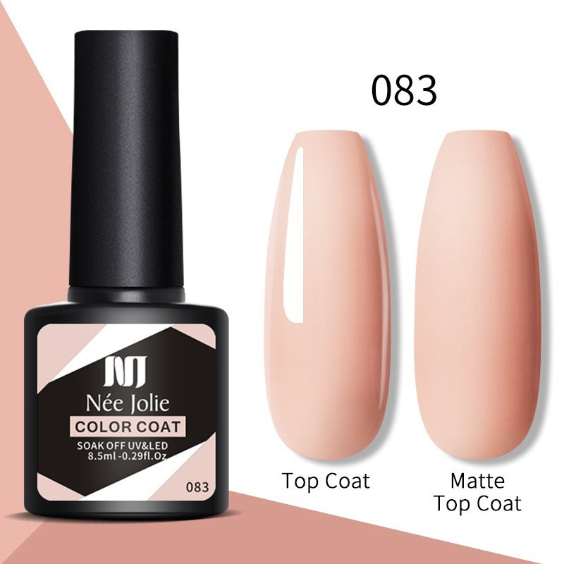 Glitzernder reflektierender Gel-Nagellack, Weihnachtsrot, UV
