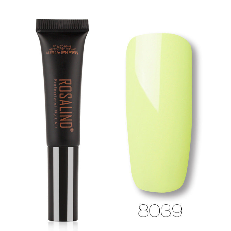 Einfarbiger Schlauch-Speed-Pinsel UV-Nagelkleber
