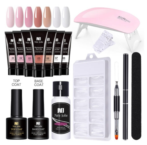 Primer Abdichtung Schicht Nail art Lampe Kristall Licht Therapie Nailart Schnelle Verlängerung Kleber