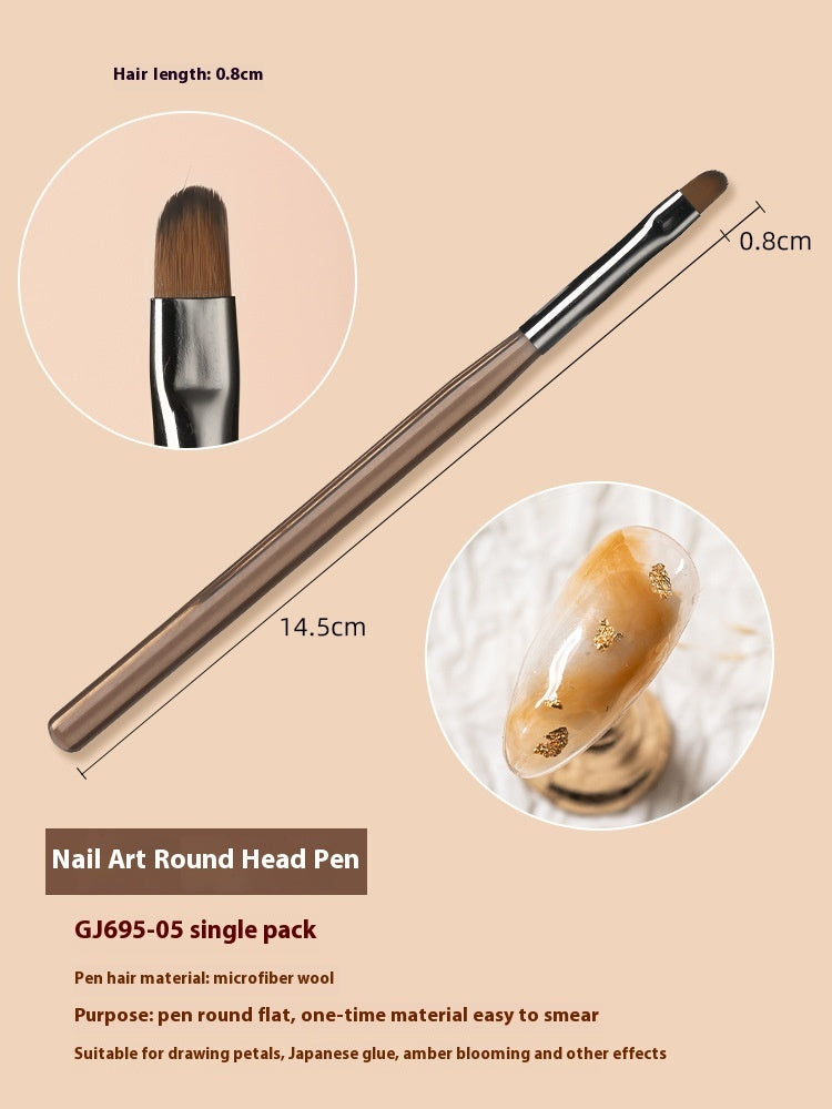 Nagel bürste Ultra-fein lackierte Linie Zeichnung Stift