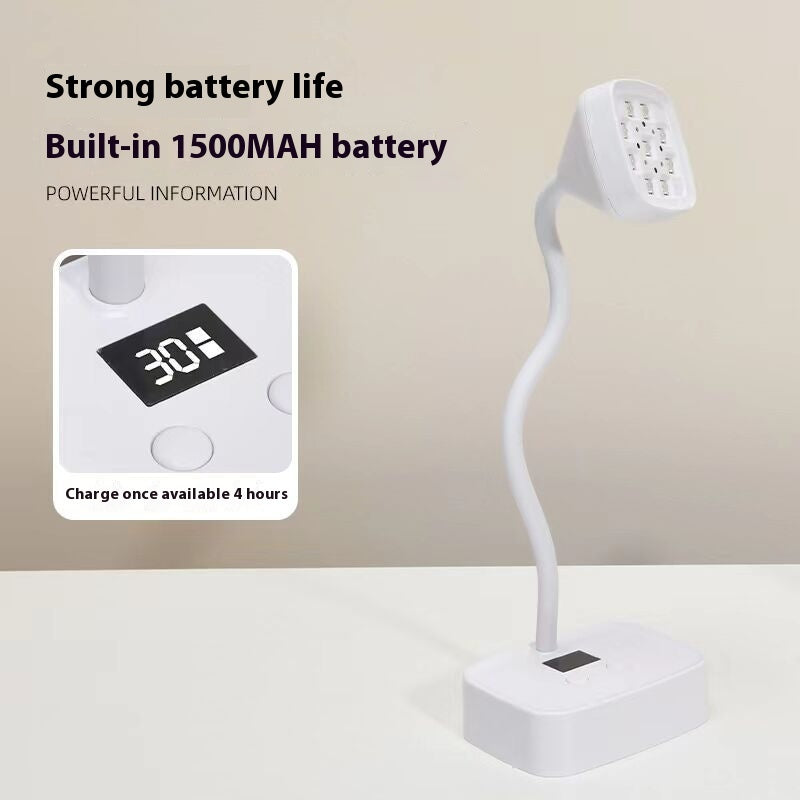 Desktop Storage Manicure Lotus Lamp Quick-drying Induction