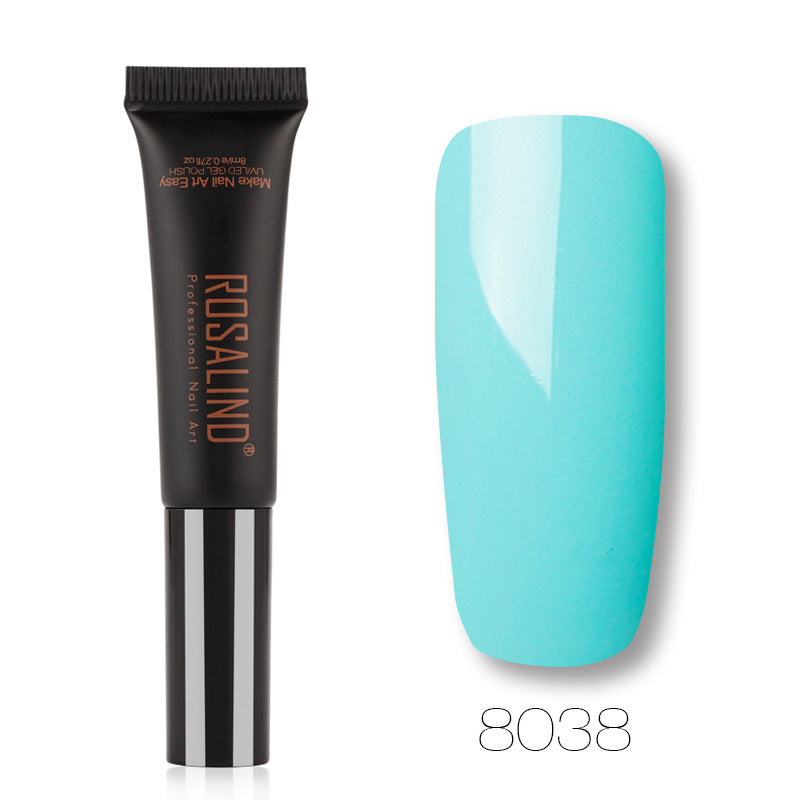 Einfarbiger Schlauch-Speed-Pinsel UV-Nagelkleber