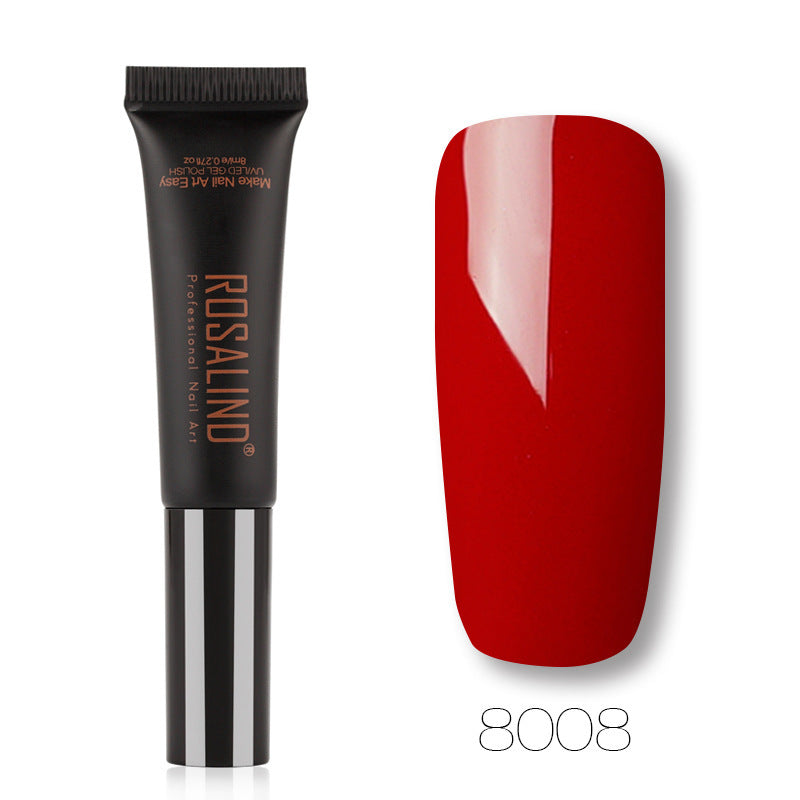 Einfarbiger Schlauch-Speed-Pinsel UV-Nagelkleber