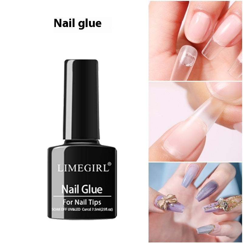 Nagelkleber Glasflasche Gefälschte Nagelflecken Ornament