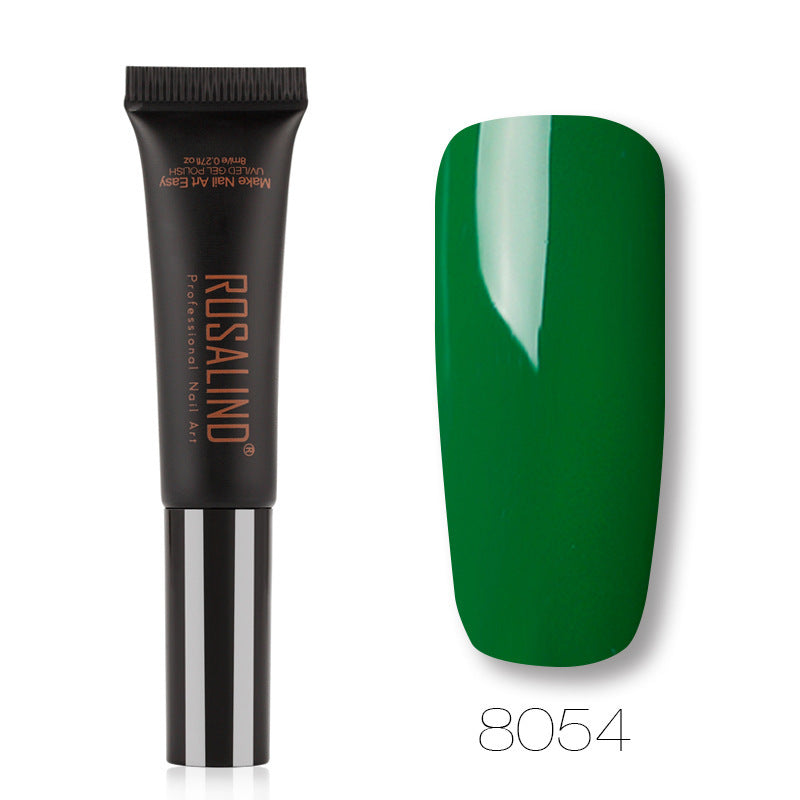 Einfarbiger Schlauch-Speed-Pinsel UV-Nagelkleber